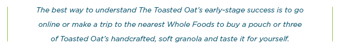 Toasted Oat Popout